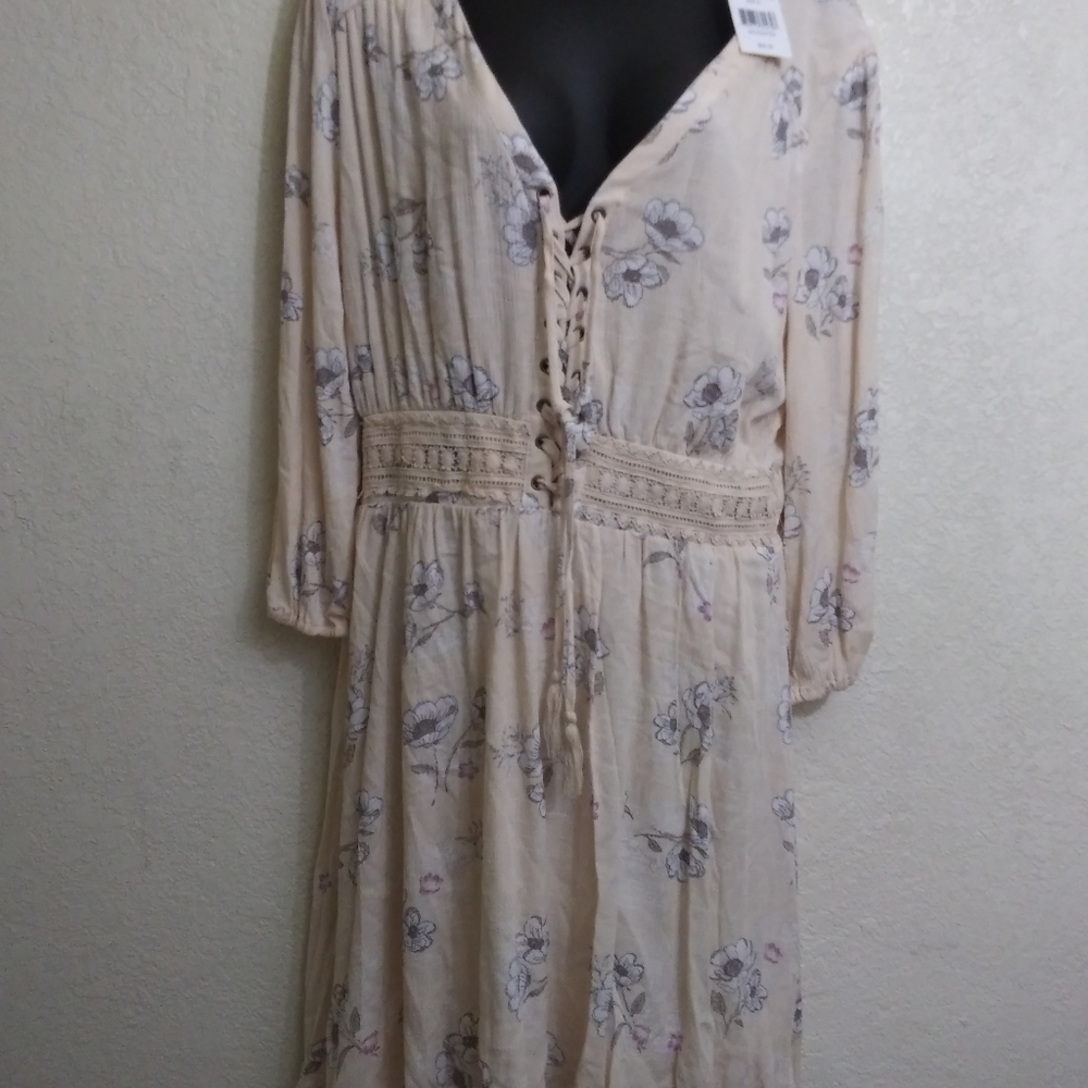 American Rag CIE, Get Along Floral, Dress, XL - Picture 1 of 6